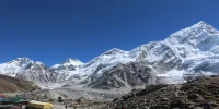 Gorekhshep and Mt. Everest- Everest Base Camp Photo