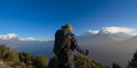 View from Poonhill on Ghorepani Trek