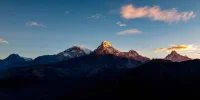 View from Poon hill on Ghorepani Poon Hill trek