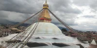 Bouddhanath  Stupa in Kathmandu